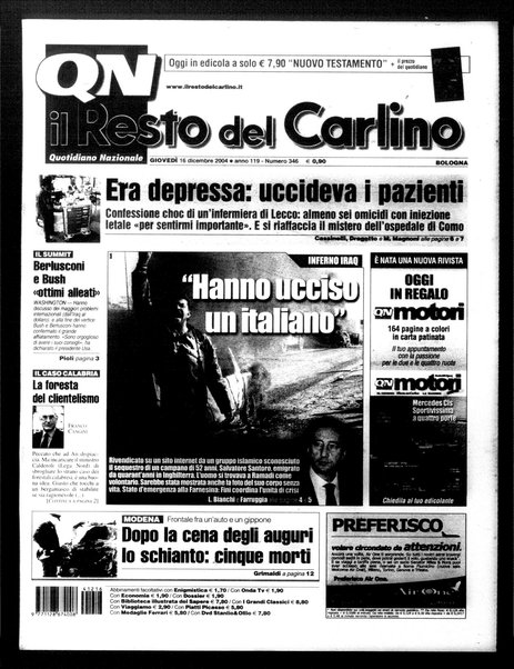 Il Resto del Carlino : giornale dell'Emilia